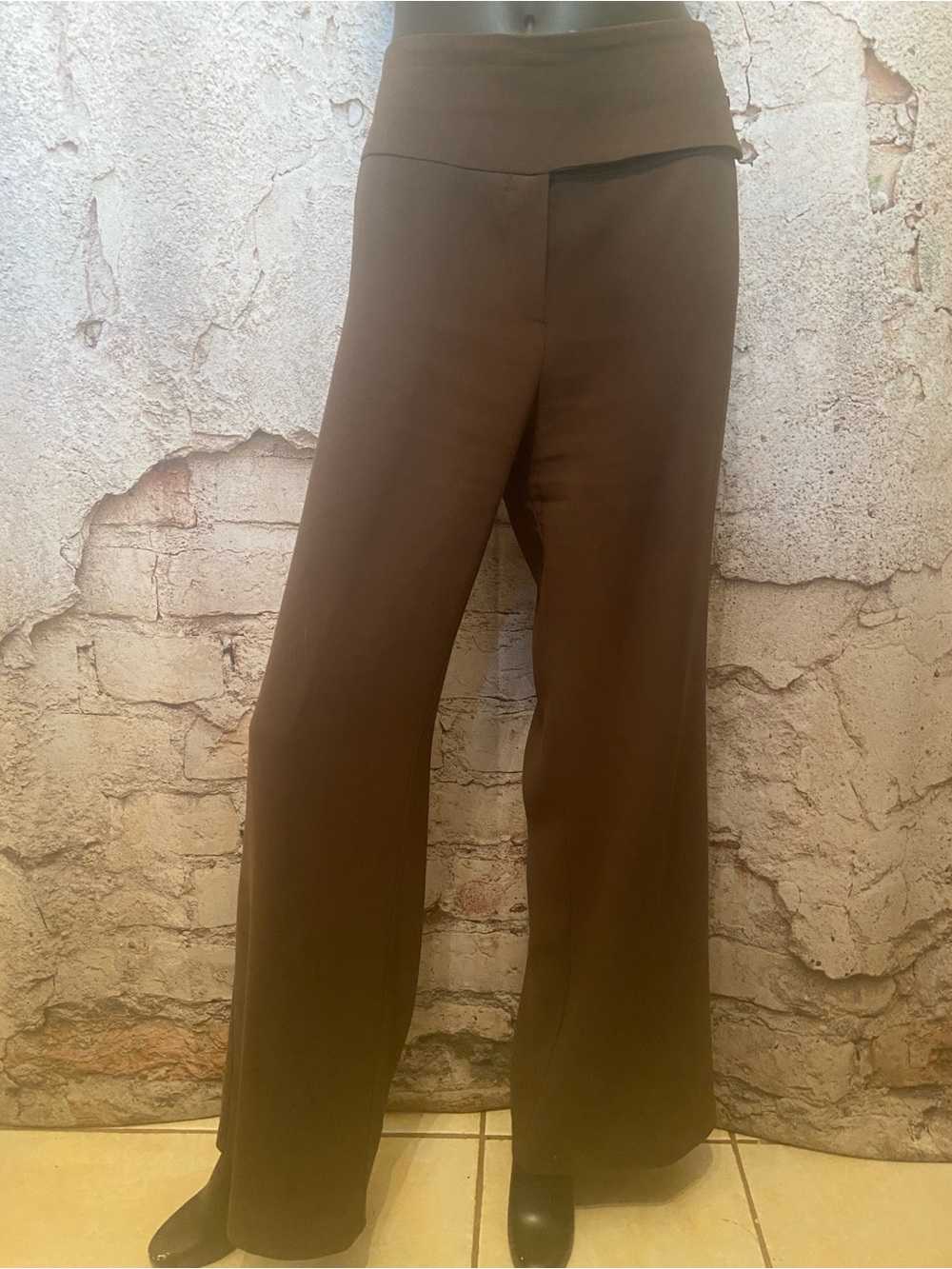 Ell Jay Chocolate Flowing Trousers 🇨🇦